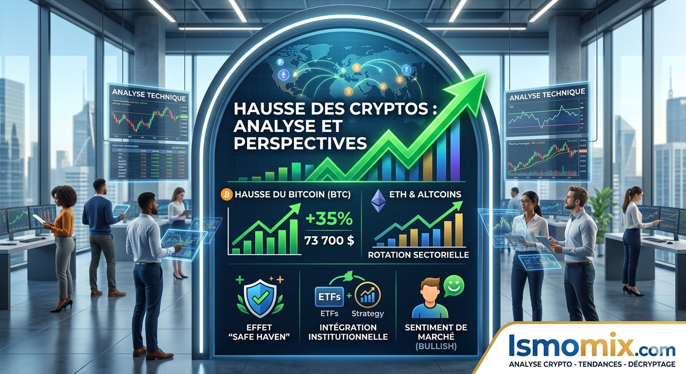 Bitcoin à 68 800 € (73 700 $) : Pourquoi le marché s'emballe aujourd'hui ?